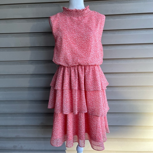 She + Sky Dresses & Skirts - •She + Sky• Tiered Blousy Sleeveless Dress - Size Large